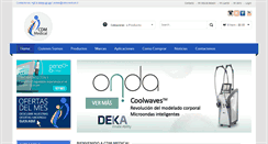 Desktop Screenshot of cdmmedical.cl